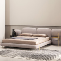 Nuovo design famoso a forma di pietra design letto in tessuto